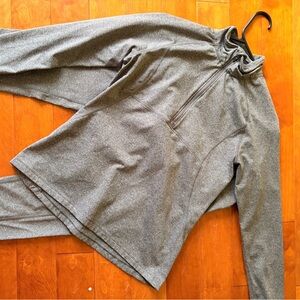 Gray longjohns set -base layers